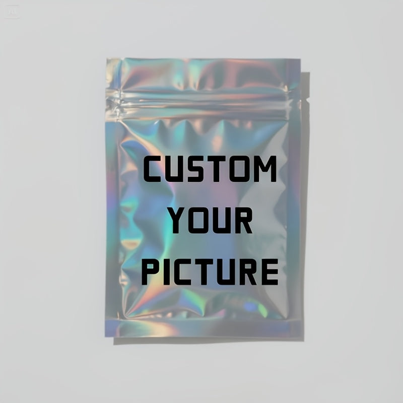 [] Laser Iridescent Self-Sealing Bag, Gift Packaging Bag, Small Jewelry And | Made-to-Order Packaging & – image 3