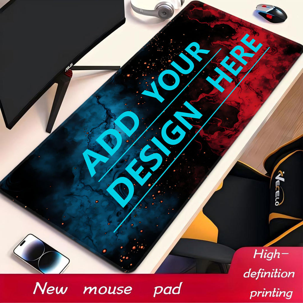 Minimalist Cartoon Mouse Pad with High-Definition Font and Pattern Design - | Promotional Business – image 4