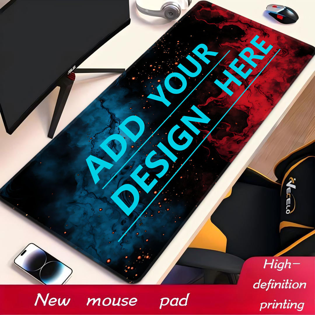Minimalist Cartoon Mouse Pad with High-Definition Font and Pattern Design - | Promotional Business – image 4