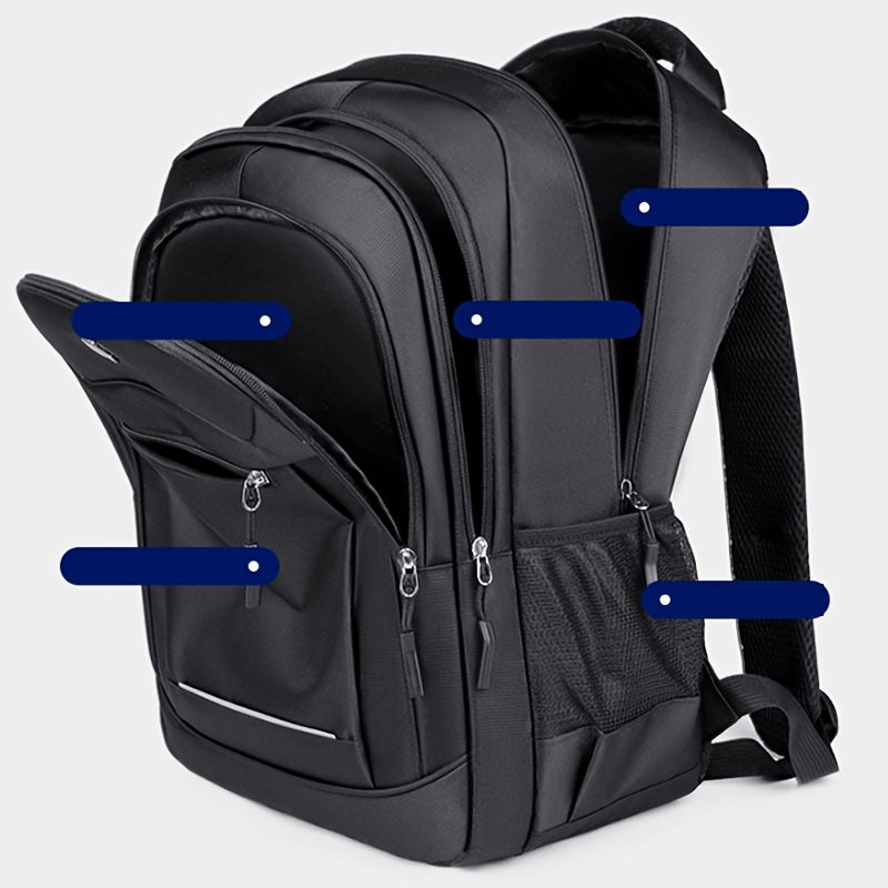 Logo-Ready Branded Bag – Name//Text Backpack with Your Own Designs - Large Capacity High – image 2