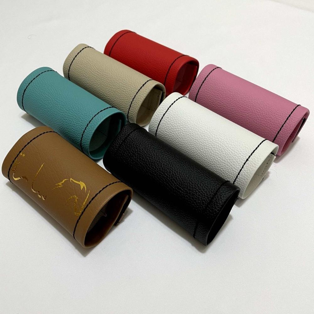 Brown full leather car accessories blank and unprinted — product image 2