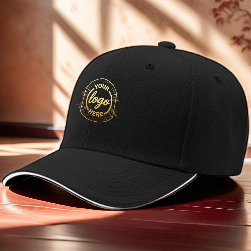 Brand-Forward Custom (D1864) Baseball Cap - Photos/Logos/Text, Company Logos, Team Logos, – Business – image 1