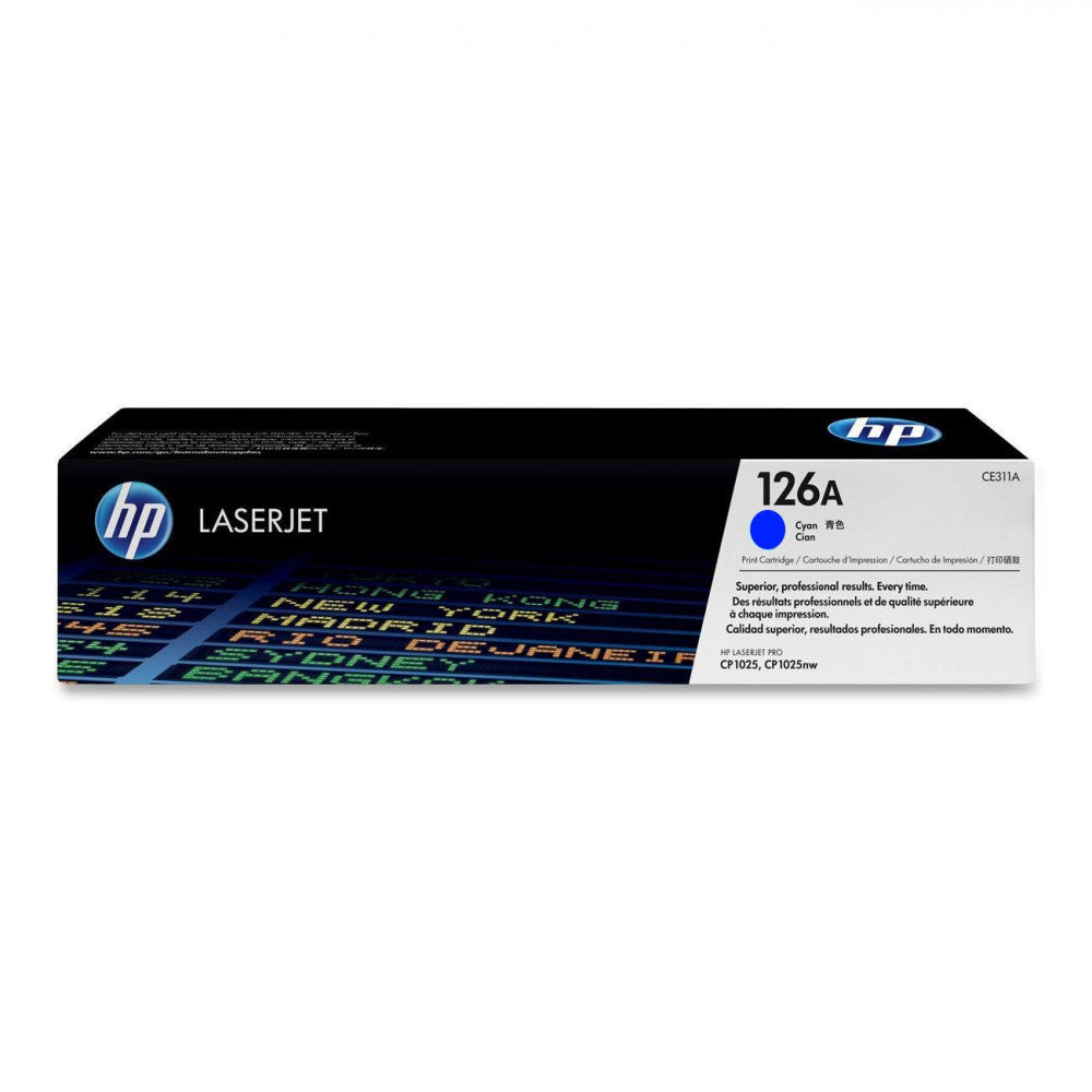HP 126A blue original laser printer toner, with extreme accuracy — product image 1