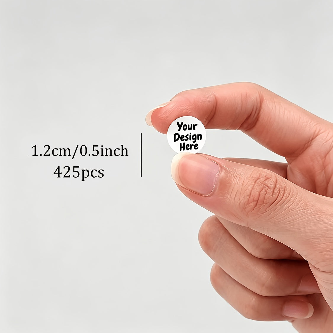 Bespoke Event Favor – Custom Small Circle Stickers with Logos And Images, Self-Adhesive Labels – image 3
