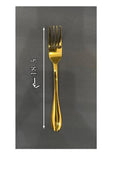 Luxury gold fork for food — product image 1