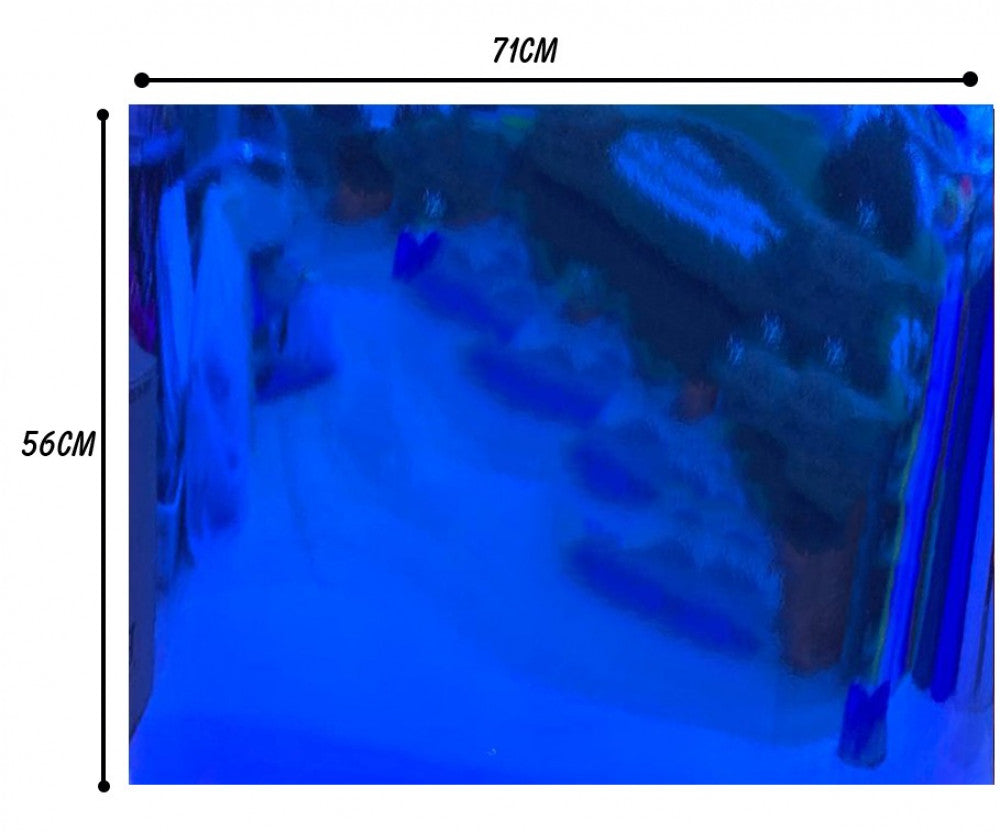 Blue acrylic replacement sheet, size 71 * 56 cm — product image 2