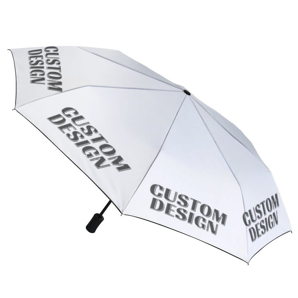 3-Fold Auto Umbrella with Custom Photo/Logo- A Lightweight, Foldable Travel | Made-to-Order Specialized Promotional – image 3
