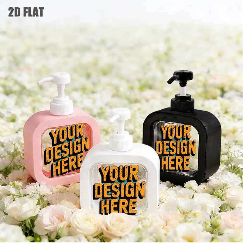 Bespoke Specialized Promotional Product – Plastic Soap Dispenser Suitable for Bathroom - Text/, Multiple Colors – image 1
