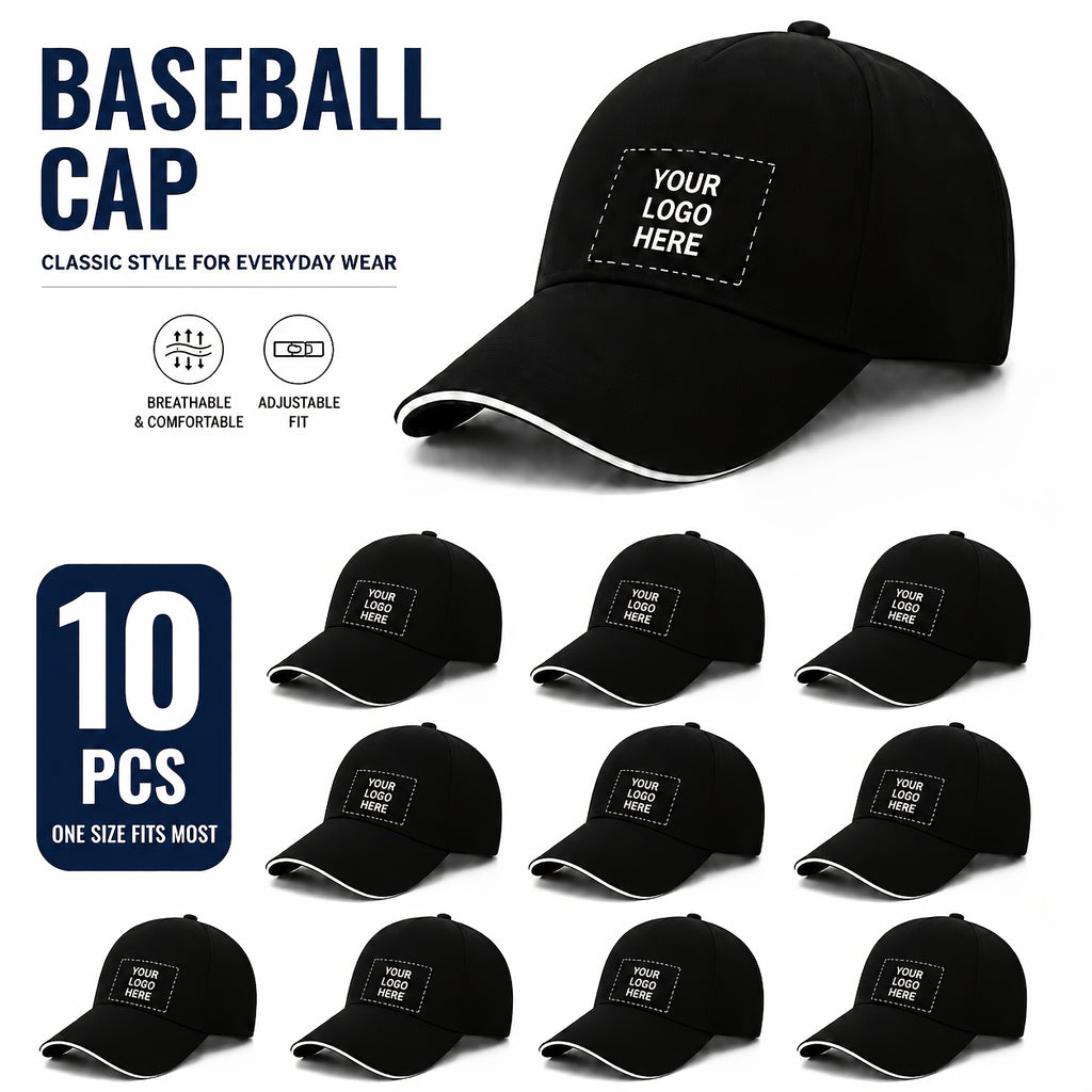 Signature s Blank Baseball Caps for Custom Logo, Adjustable Dad Hats, Unisex Plain – Event – image 3