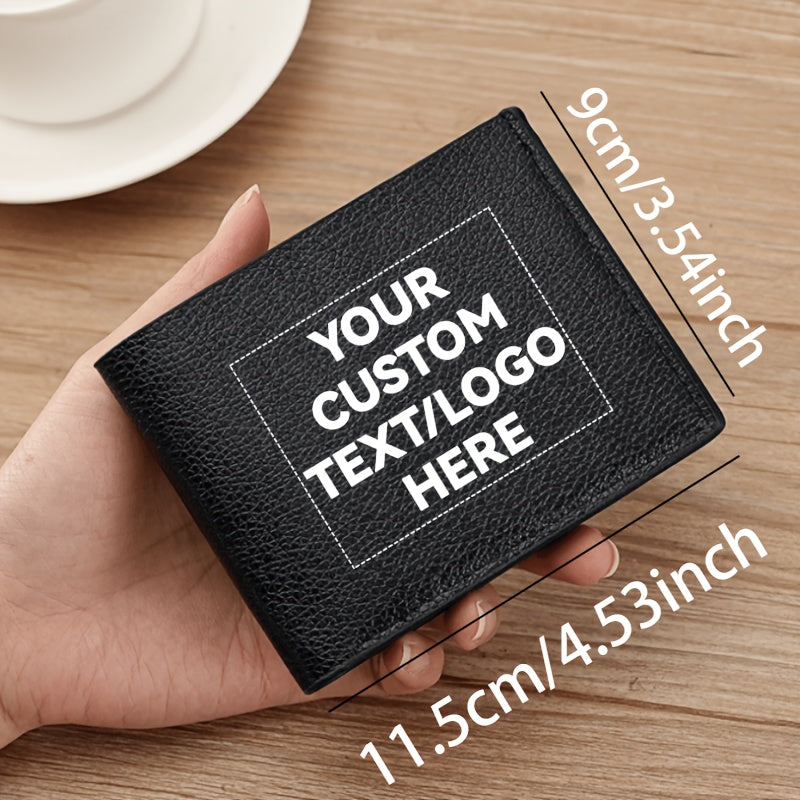 Logo-Ready Branded Bag – Custom Photo/Text/Logo Wallet - Name/Logo/Photo Printing Coin – image 2