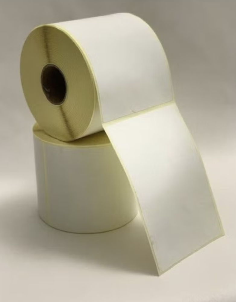 Thermal paper roll for printing shipping bills, size 150*100 mm, roll of 500 pieces — product image 3