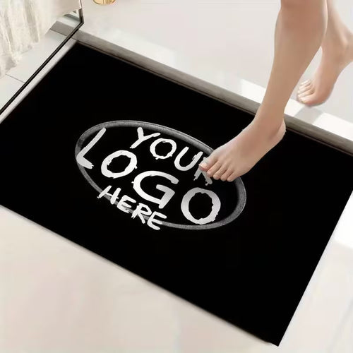 Bespoke Home & Office Decor – Doormat - Logo/Text Print, Machine Washable Front Door – image 1
