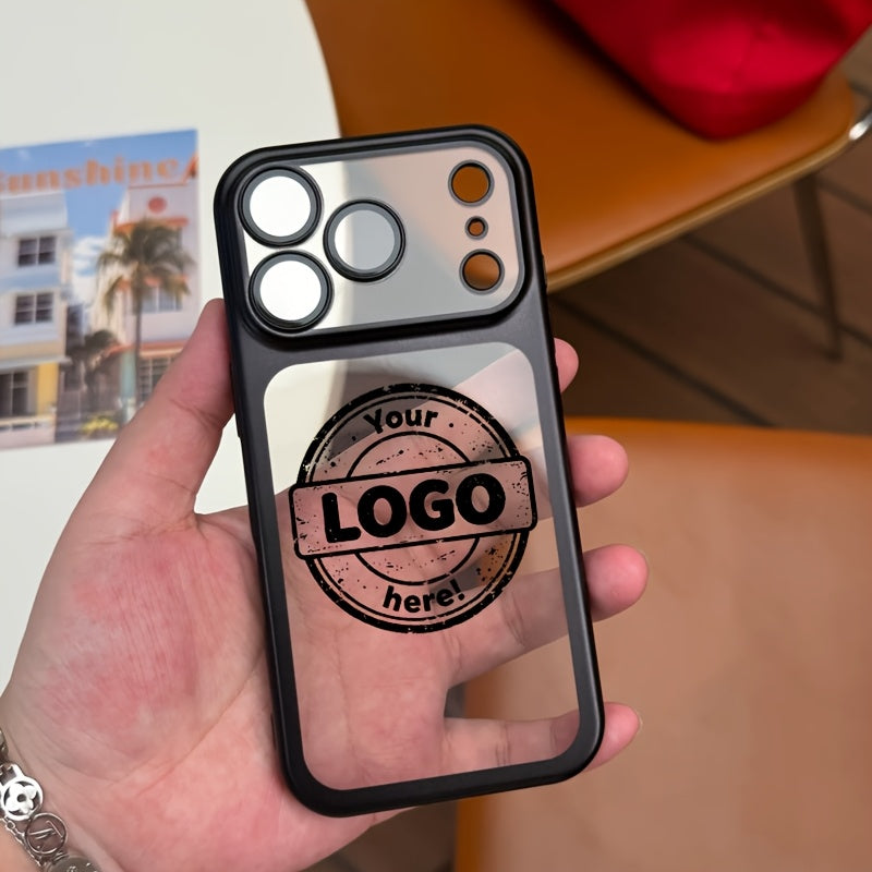 Brand-Forward Phone Case: Phone Case - Self-Defined LOGO, Minimalist Business Style Custom – Marketing – image 1
