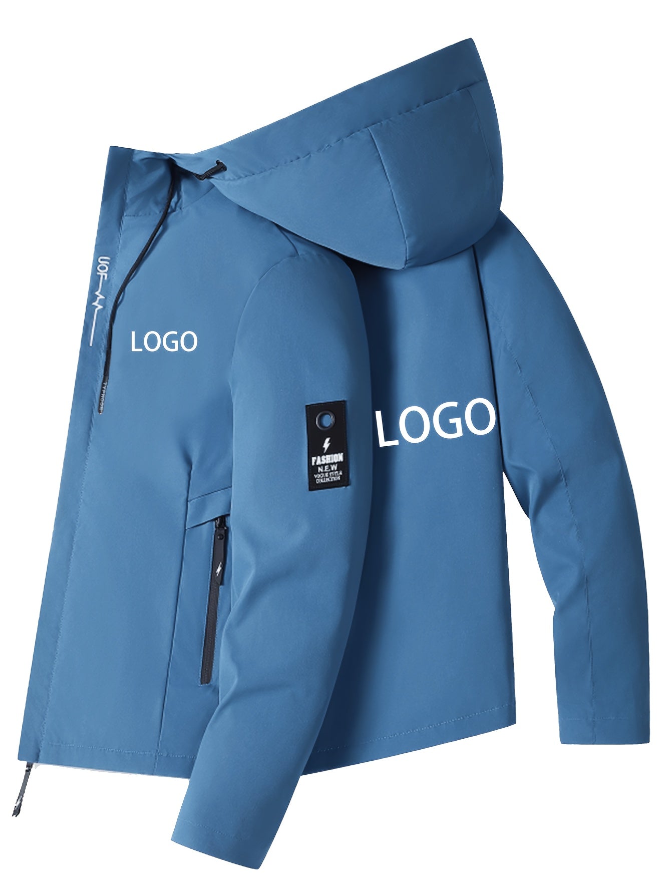 Personalized Logo Apparel – Men'S High-Quality Logo Jacket, Spring And Autumn New Fashionable – image 3