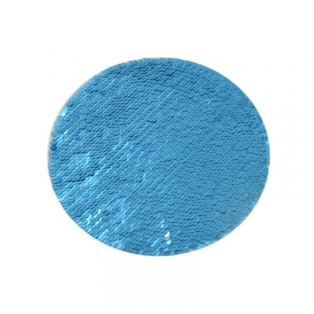 Blank circle adhesive sequin fabric, 16*16cm — product image 7