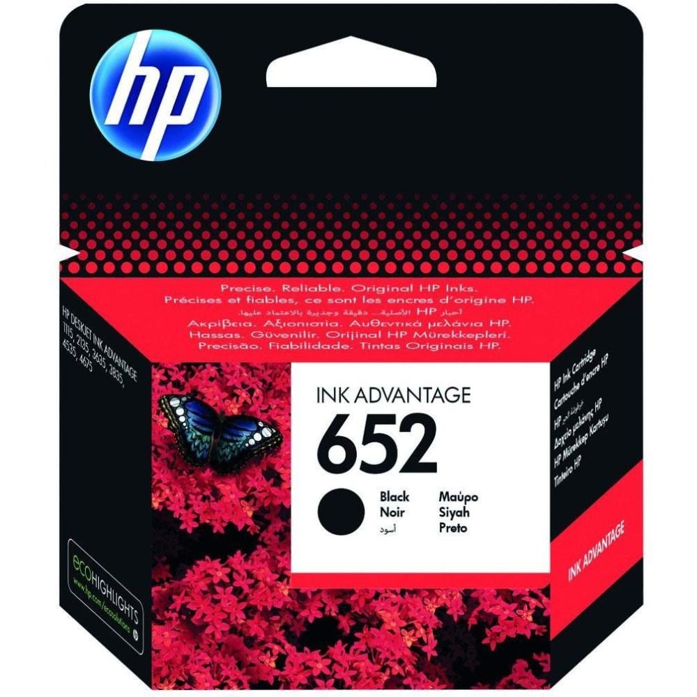 HP 652 black ink (hp652) — product image 1