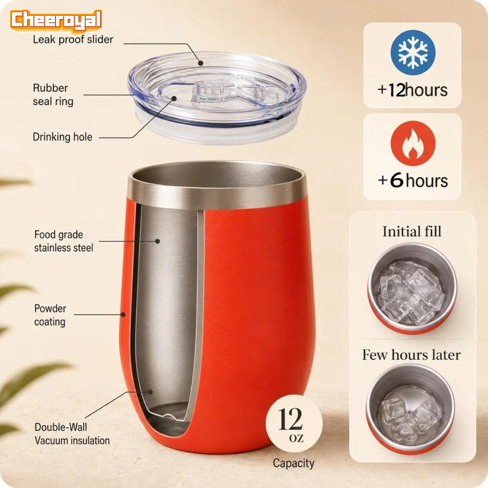 -12Oz Stainless Steel Coffee Mug, - Travel Mug | Photo-Printed Tumbler & – image 4