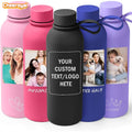 Design-Your-Own Custom Water Bottle, 17oz Insulated Tumbler, Can Be Printed with Images and – Team – image 1