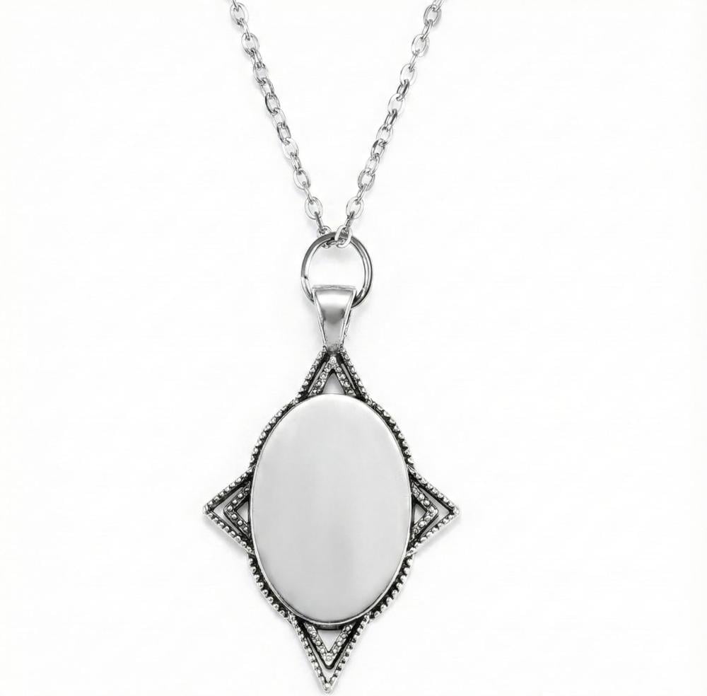 Oval sublimation printing chain — product image 1
