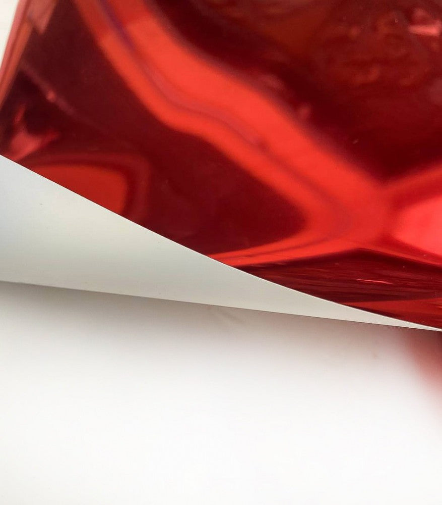 heat-transfer vinyl, red mirror fabric — product image 2