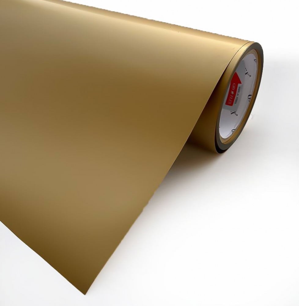 heat-transfer vinyl plain gold fabric PU — product image 3
