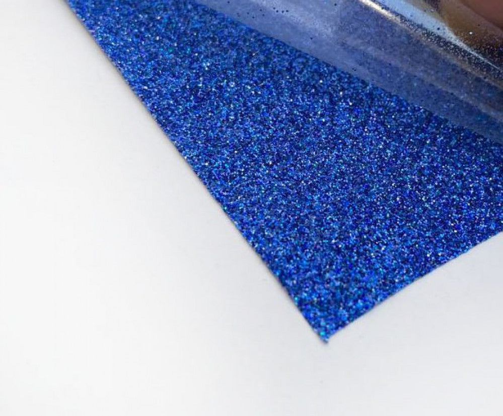 heat-transfer vinyl blue glitter fabric — product image 2
