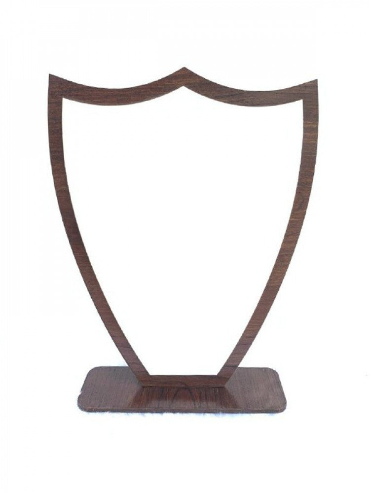 Sublimation print wood shield — product image 1