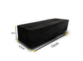Wooden stand for acrylic panels, 15 cm, black, A5 — product image 1
