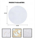 Sublimation circular puncture, size 20 * 20 cm — product image 1