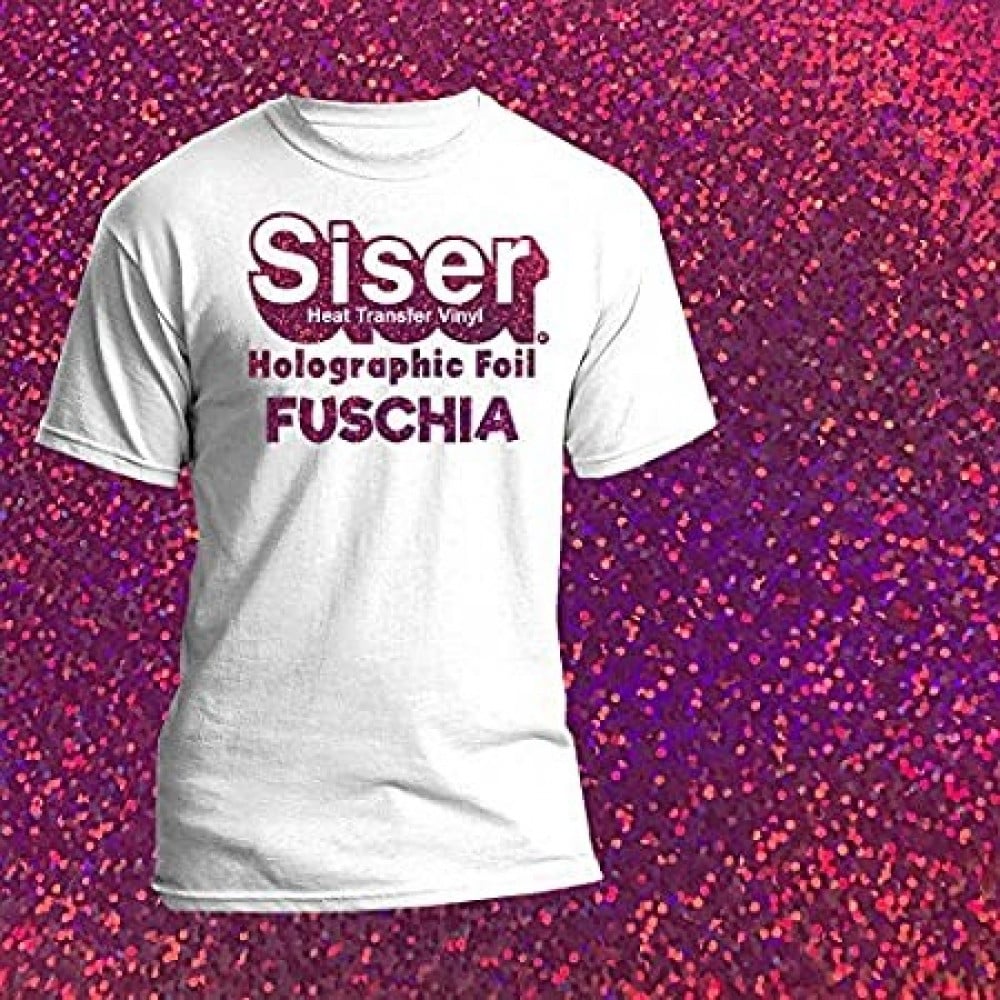 heat-transfer vinyl hologram fabrics fuchsia — product image 5