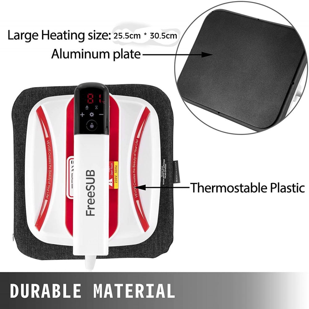 Portable manual heat press 30.5cm*25.5cm — product image 3