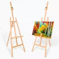 Natural wood stand, size 120 cm — product image 1