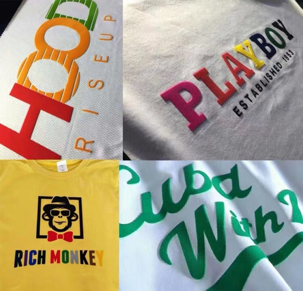 heat-transfer vinyl yellow velvet fabric — product image 3