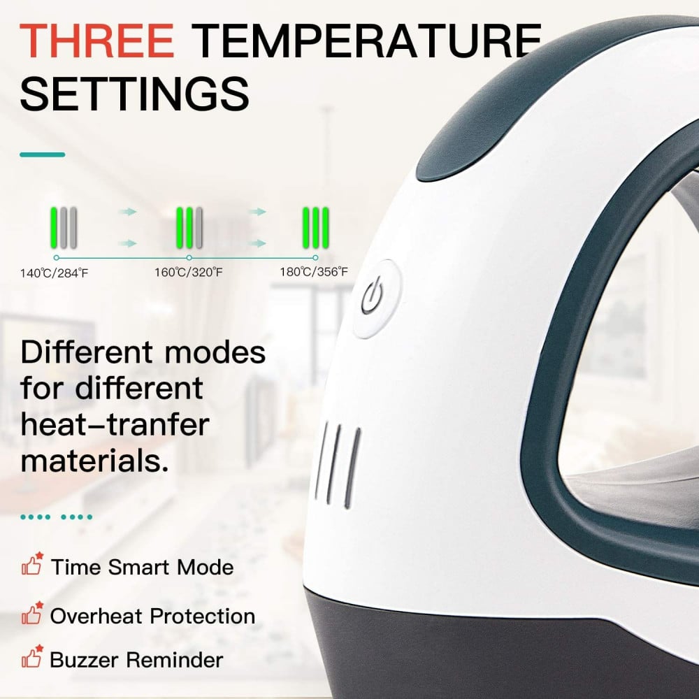 Mini portable heat press, 11cm * 6.5cm — product image 4
