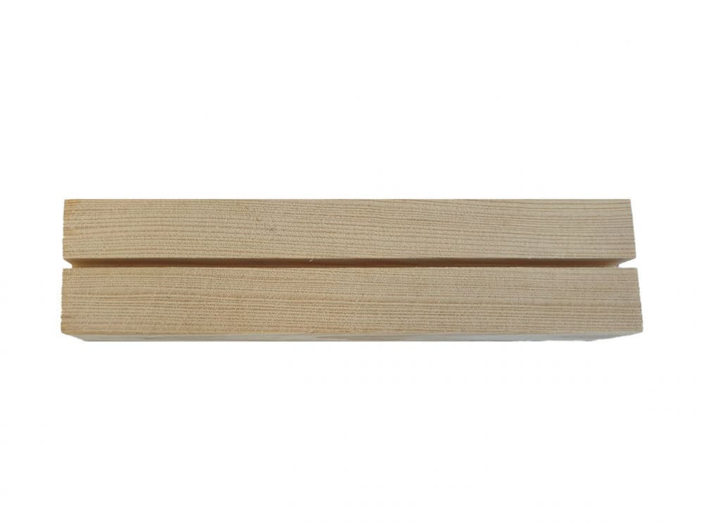Wooden stand for acrylic panels 20cm (A4) — product image 7