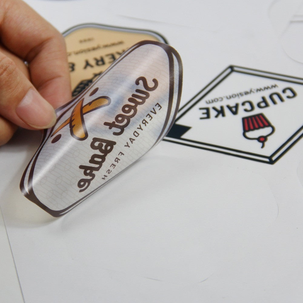 A4 transparent sticker paper for laser printing — product image 2