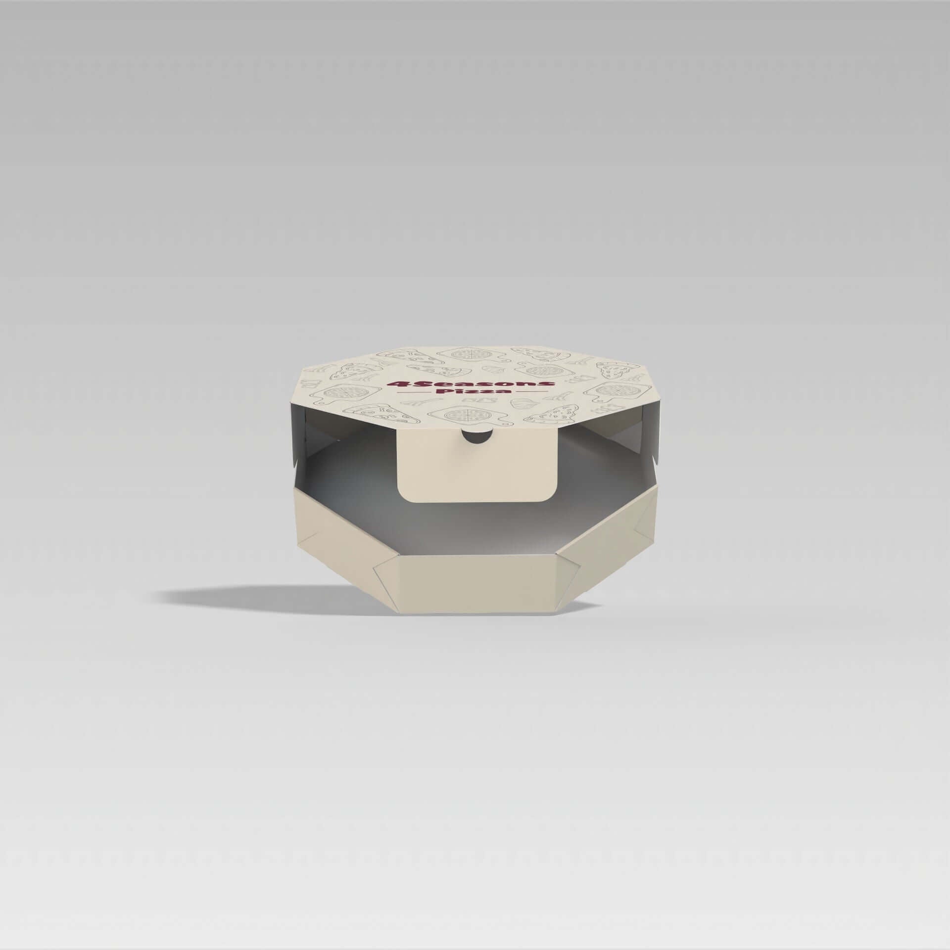 مطبوع حسب الطلب 18.5×3.7 سم hexagonal tray علبة