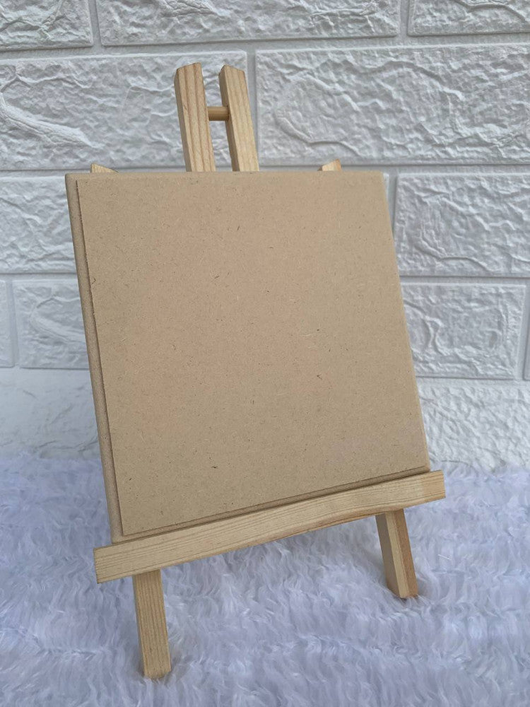 Square wood panel for sublimation printing, size 17x17 cm — product image 2