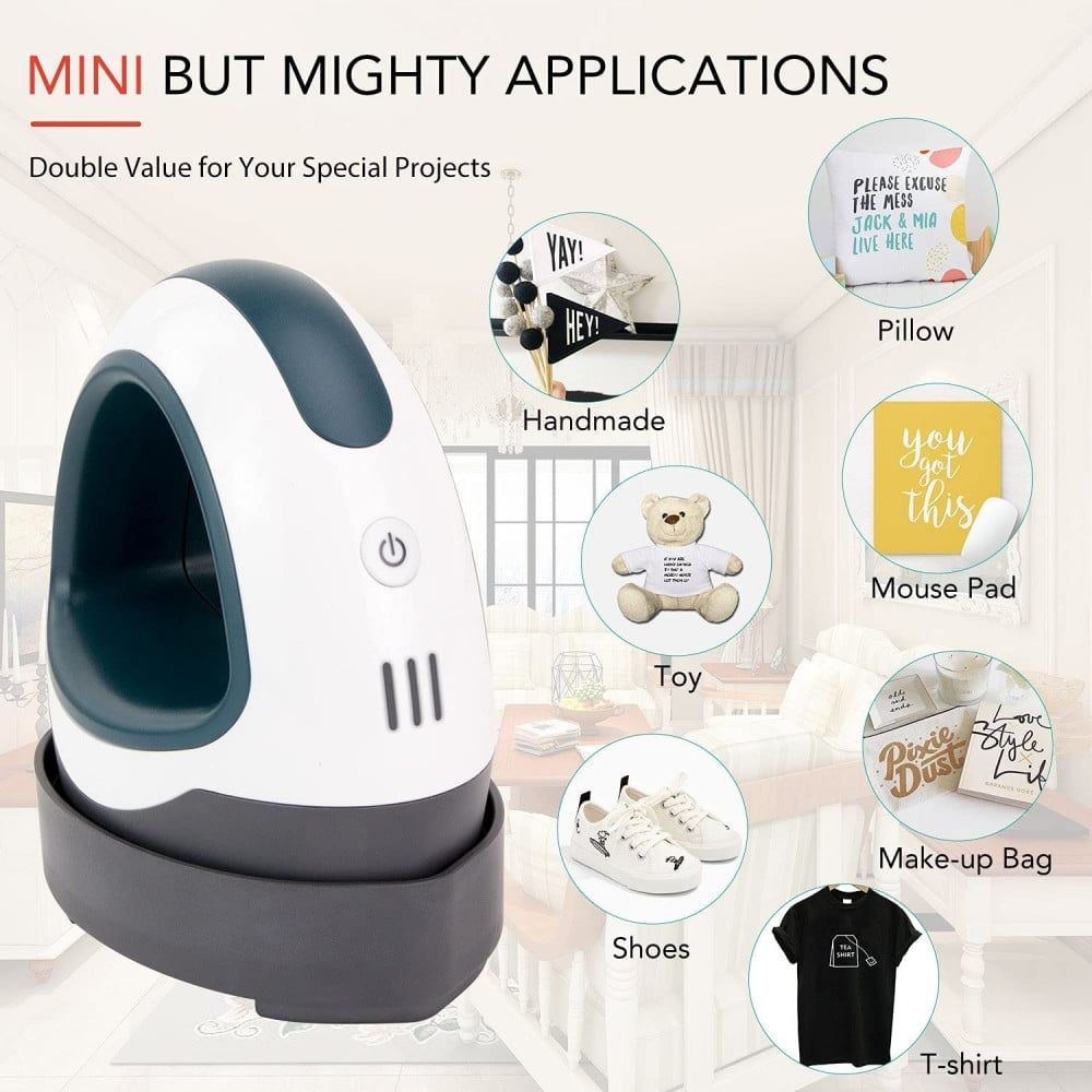 Mini portable heat press, 11cm * 6.5cm — product image 7