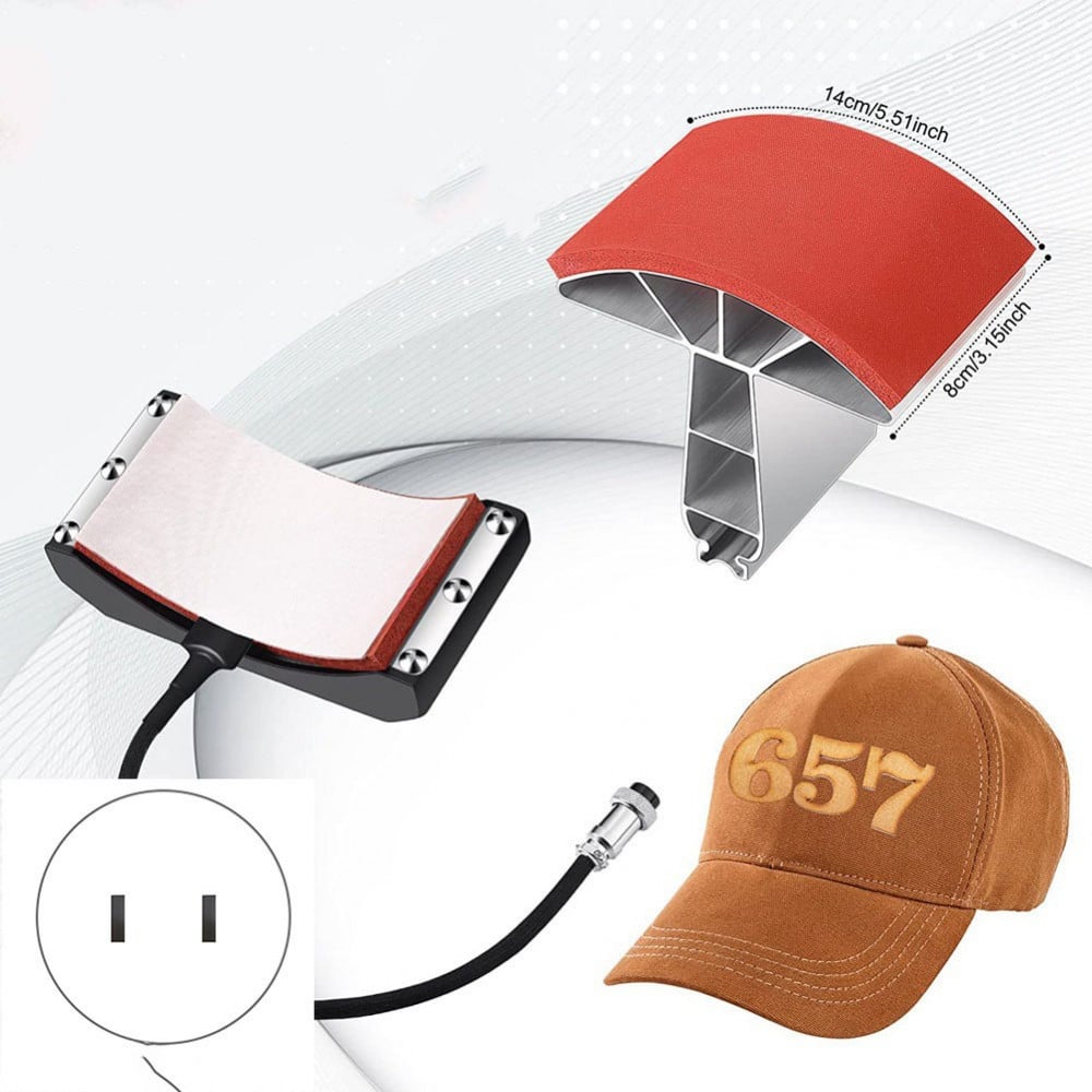 Rubber heater mold, press caps — product image 1