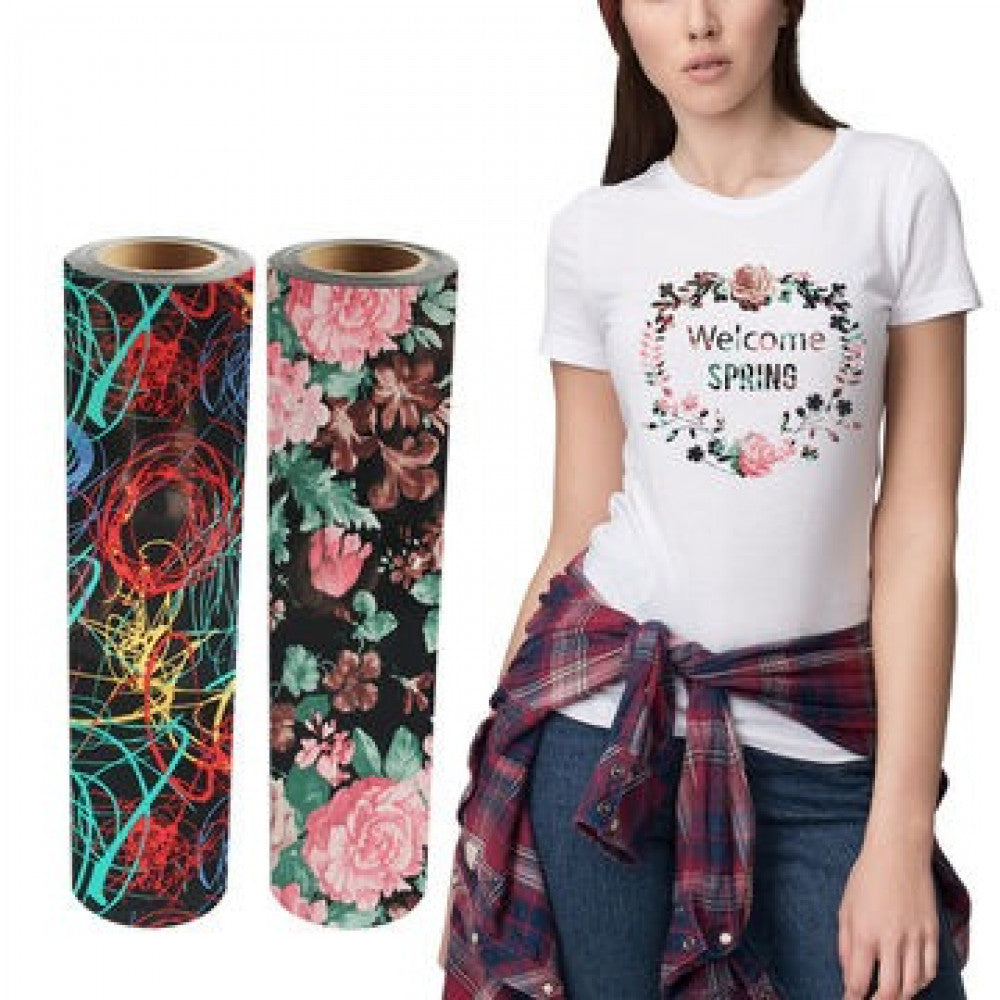 3D heat-transfer vinyl, 3D floral pattern — product image 8