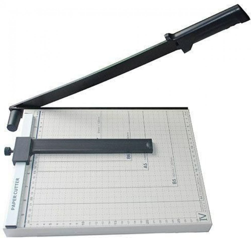 Manual paper cutter, A4 size - safe and easy to use — product image 4