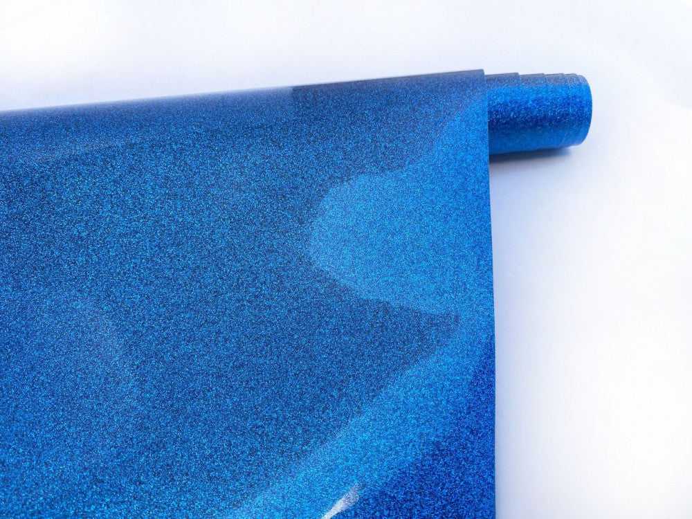 heat-transfer vinyl, blue glitter fabrics, light shades — product image 4