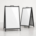 Custom A-Frame Signs - Gloss Finish product mockup