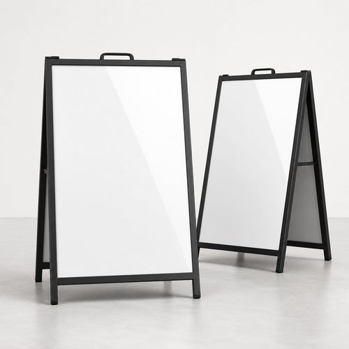 Custom A-Frame Signs - Gloss Finish product mockup