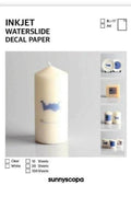 White Watercolor Paper for Dark Surfaces - 20 Sheets for Inkjet Printers — product image 1