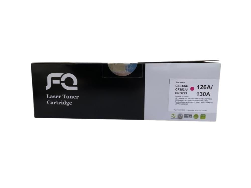 Compatible laser printer toner FQ 126A red, high resolution — product image 1