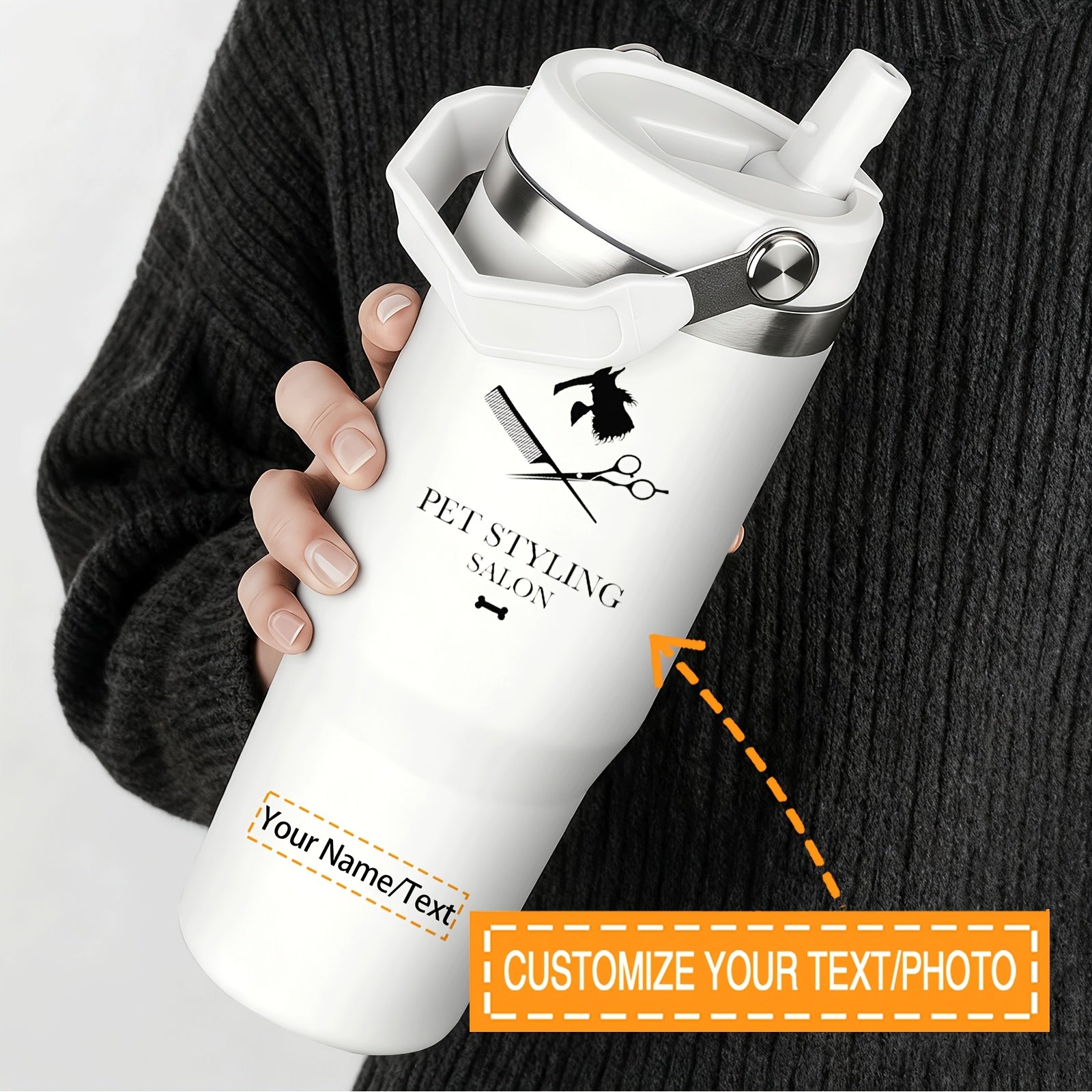 Bespoke Specialized Promotional Product – ized Stainless Steel - Custom Photo/Text/Name/Logo, Leakproof – image 2