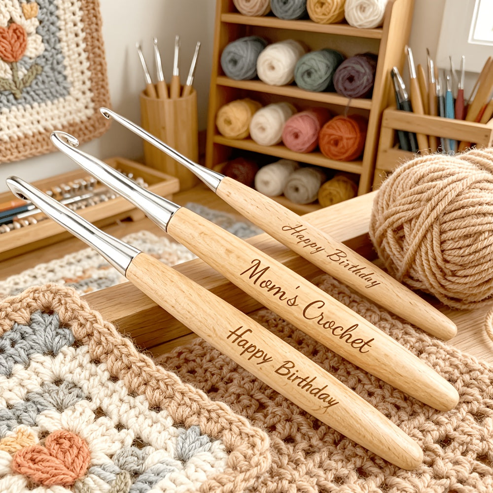 Bespoke Crochet Hooks with Custom Logo or Design - image 2
