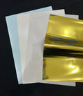 Golden temporary tattoo for laser printers, 5 sheets — product image 1